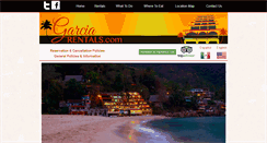Desktop Screenshot of garciarentals.com